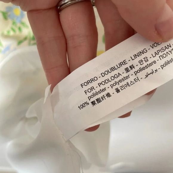 Zara Satin Effect Floral  Mini Dress Size Medium - Picture 10 of 10